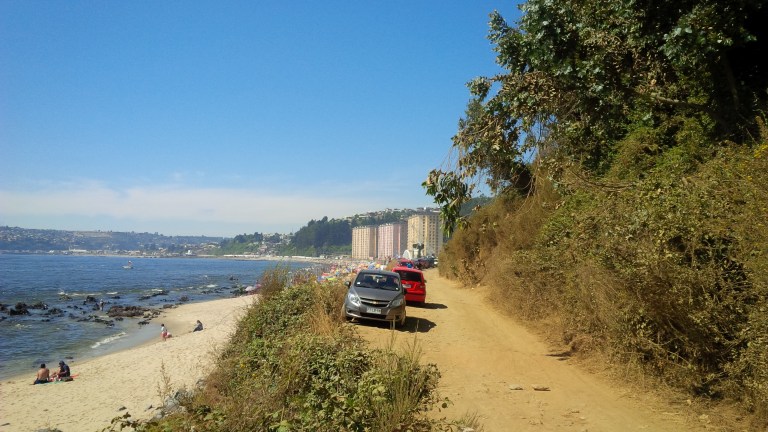coches en la playa 2